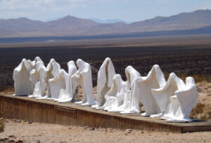 Belgian artist Albert Szukalski’s “The Last Supper” at Goldwell Open Air Museum